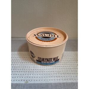 Older Trewax -Clear Paste w Carnauba for Floors Furniture Woodwork  75% full